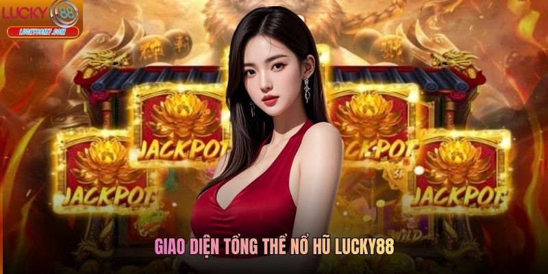 Giao diện tổng thể nổ hũ Lucky88