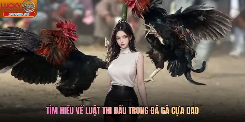 Tìm hiểu về luật thi đấu trong đá gà cựa dao